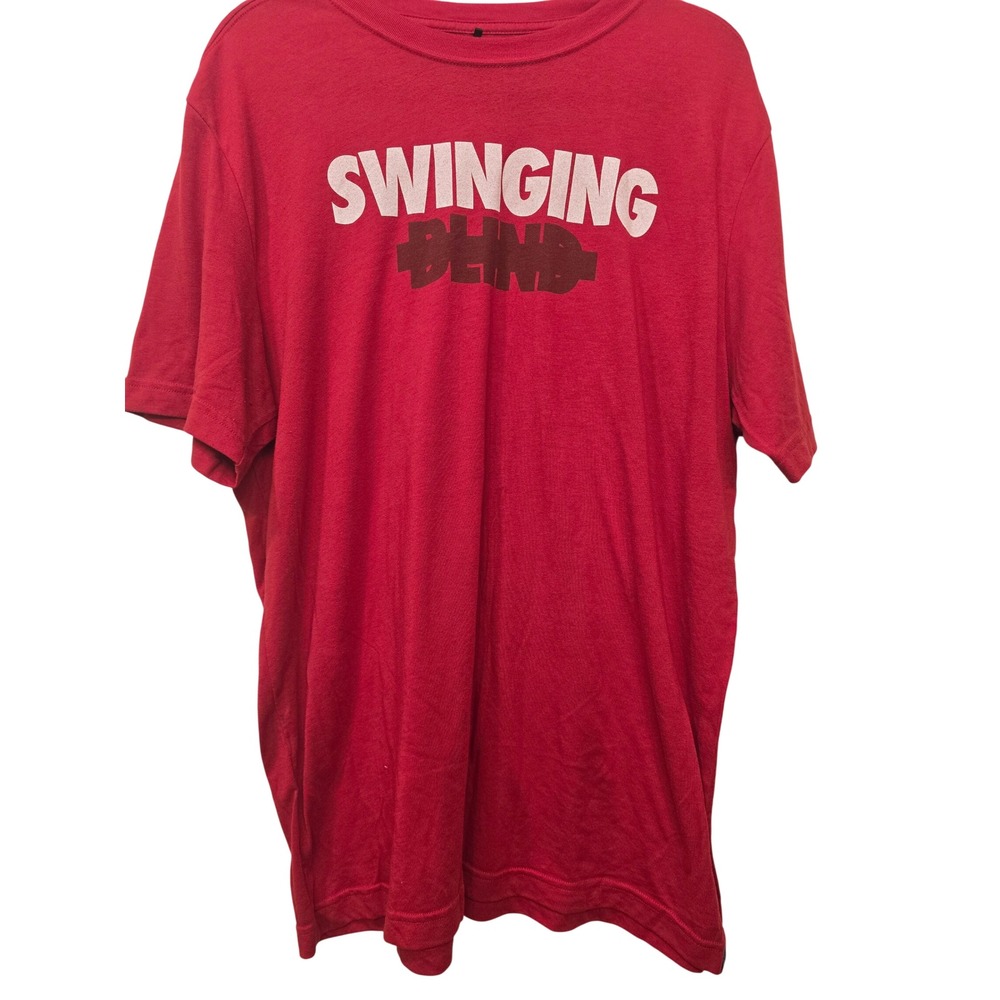 Nike Golf Dri-FIT Tour Performance XL Red T Shirt Golfcore Preppy Sporty